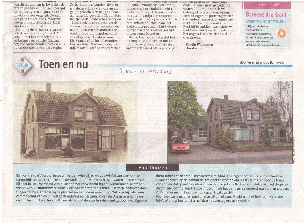 Foto van vroeger